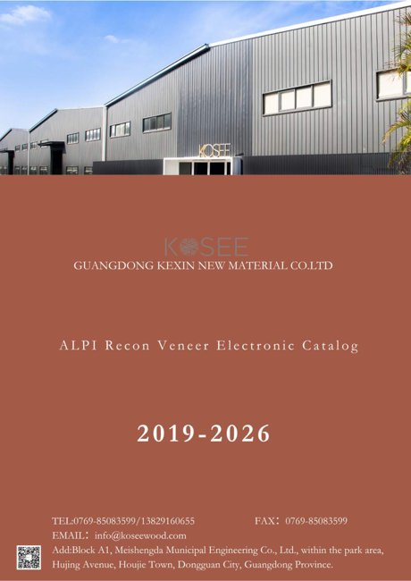 ALPI Veneer Catalog cover