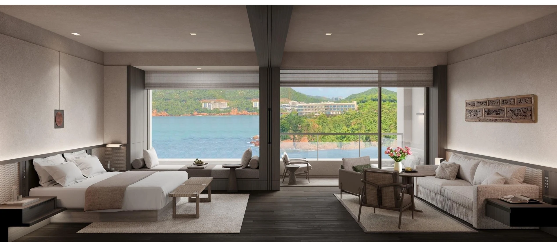 珠海东澳岛 Alila 酒店室内空间