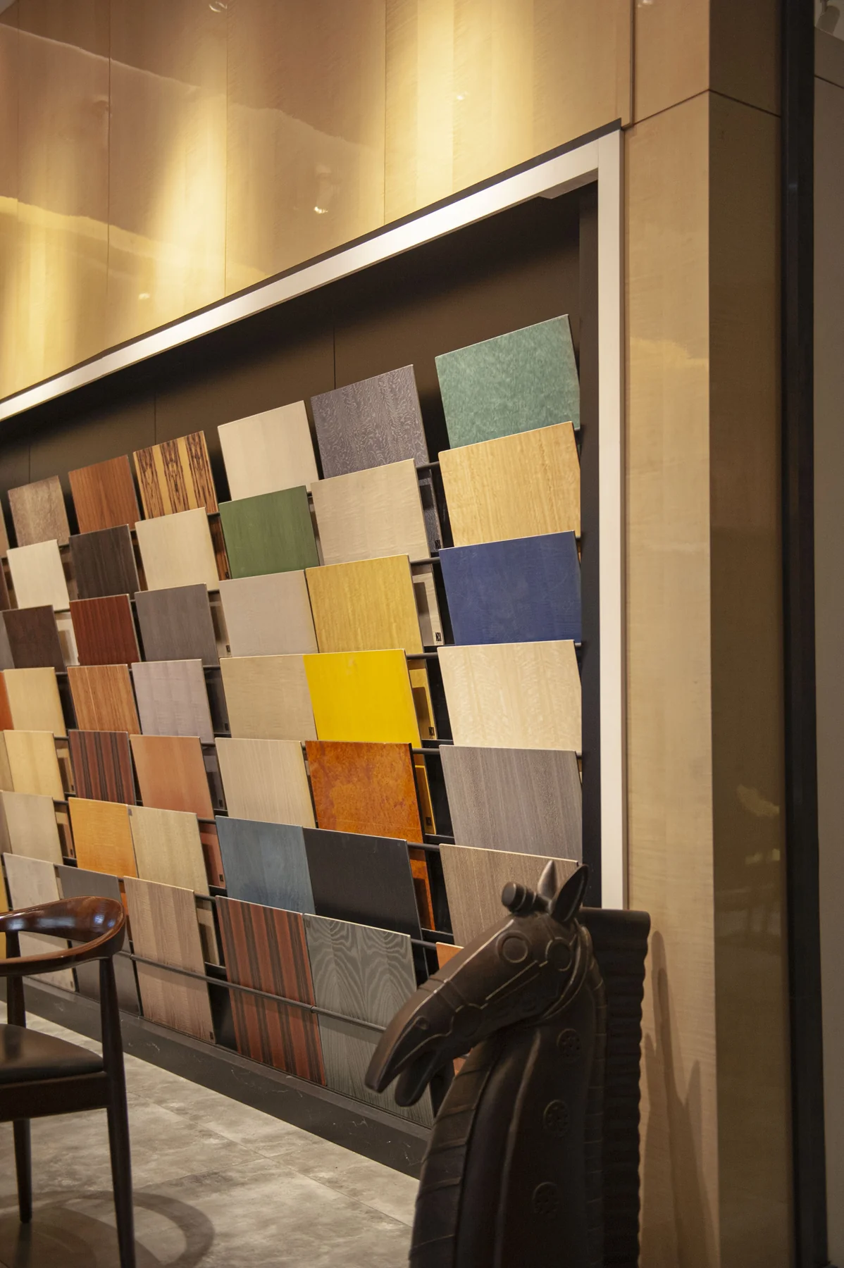 Samples and color palettes